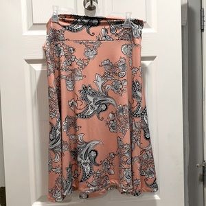 LuLaRoe women’s size Xl azure skirt